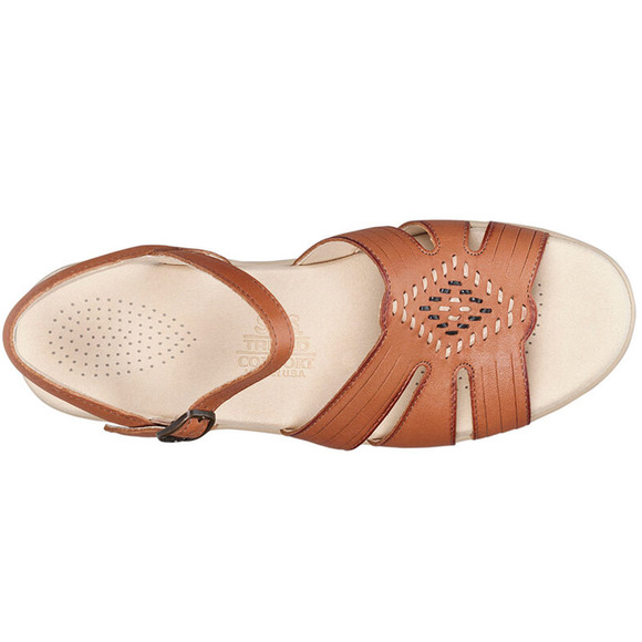 SAS Huarache Quarter Strap Sandal Antique Tan Womens 6.5N NIB - Picture 3 of 12